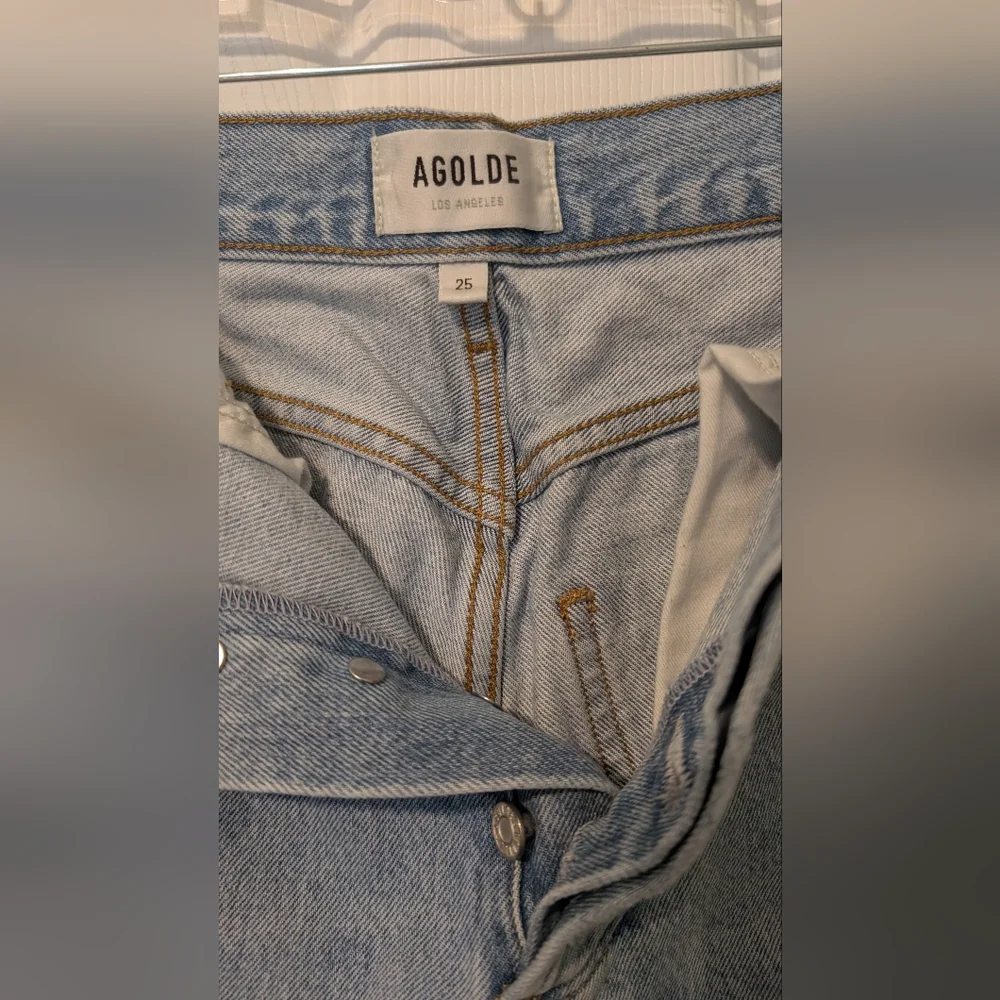 Agolde 90s Pinch Waist High Rise Straight Jeans - Picture 5 of 6